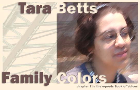Family Colors - the poetry of Tara Betts