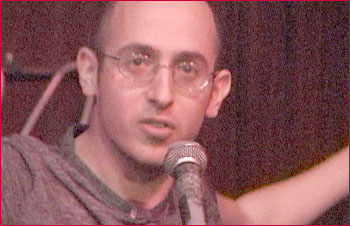 Morris Stegosaurus, in performance at the Green Mill, summer 2003